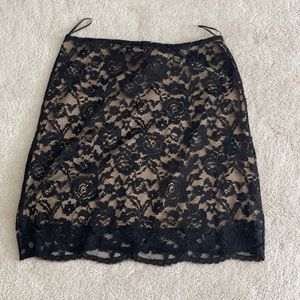 Love Notes lace skirt
